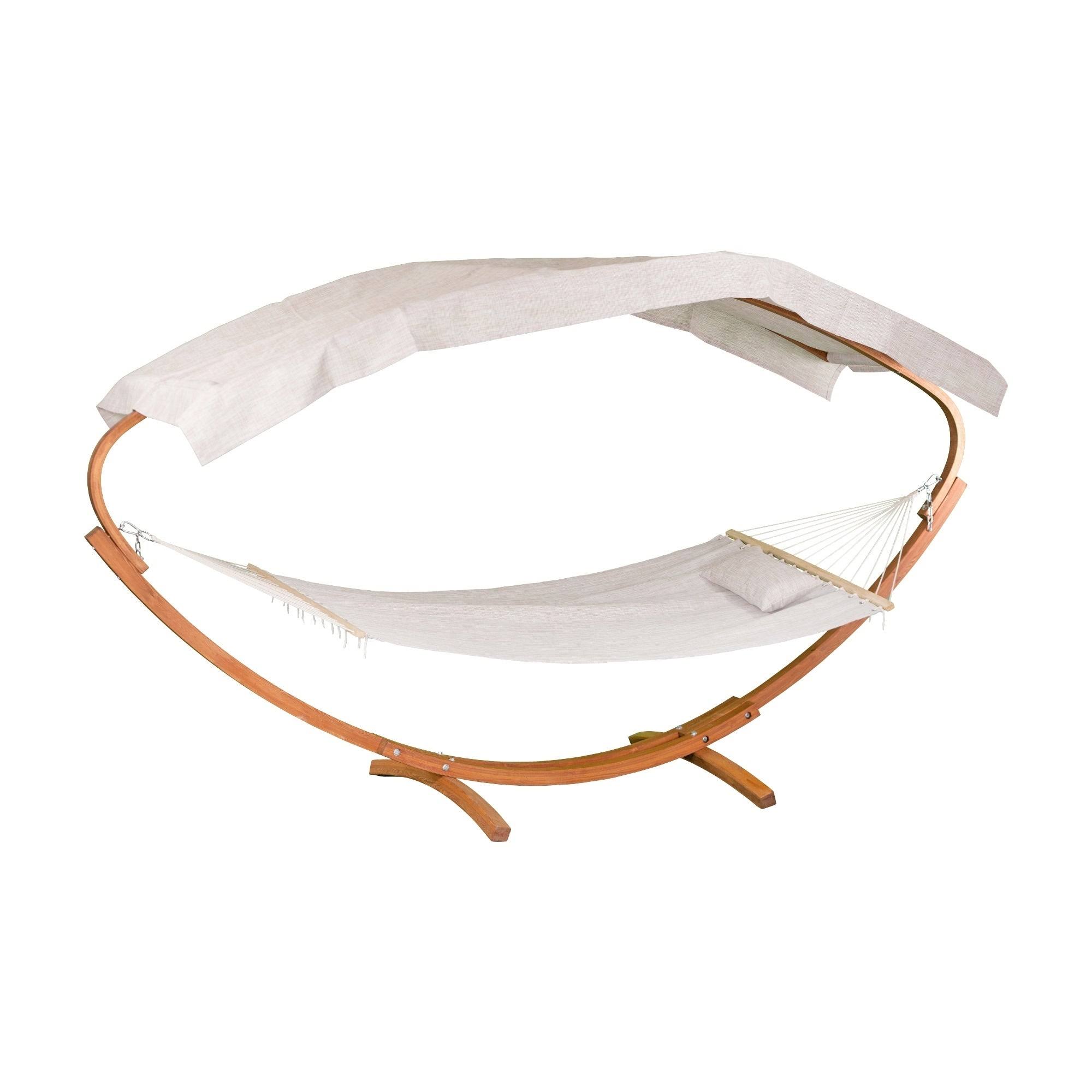 Leisure Season Hammock Stand with Hammock u0026 Canopy