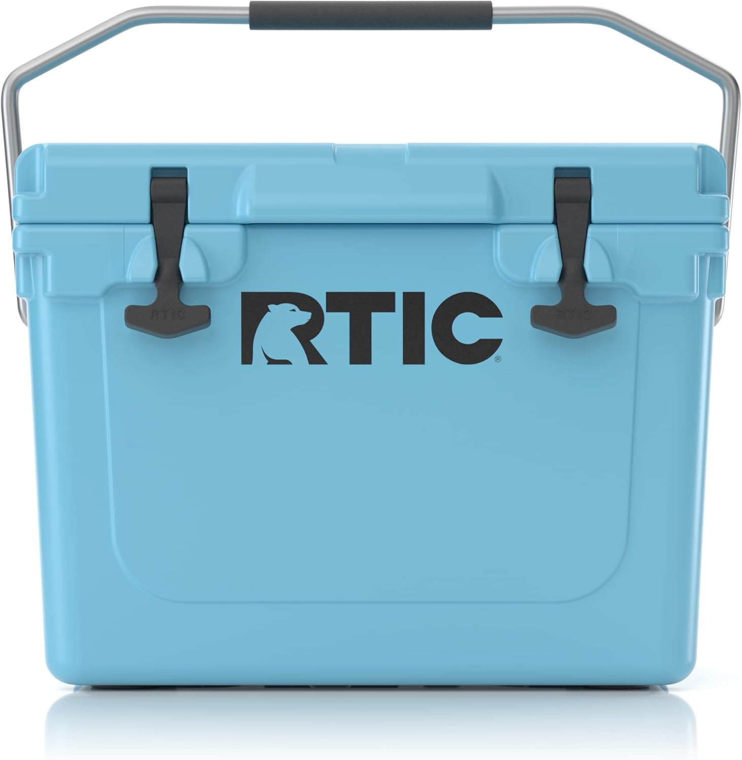 RTIC Hard Cooler, Ice Chest with Heavy Duty Rubber Latches, 3 Inch Insulated Walls Keeping Ice Cold for Days, Great for the Beach, Boat, Fishing