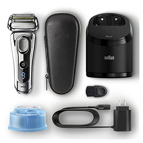 Braun Electric Razor for Men, Series 9 9296CC Electric Shaver With Precision Trimmer, Rechargeable, Wet & Dry Foil Shaver
