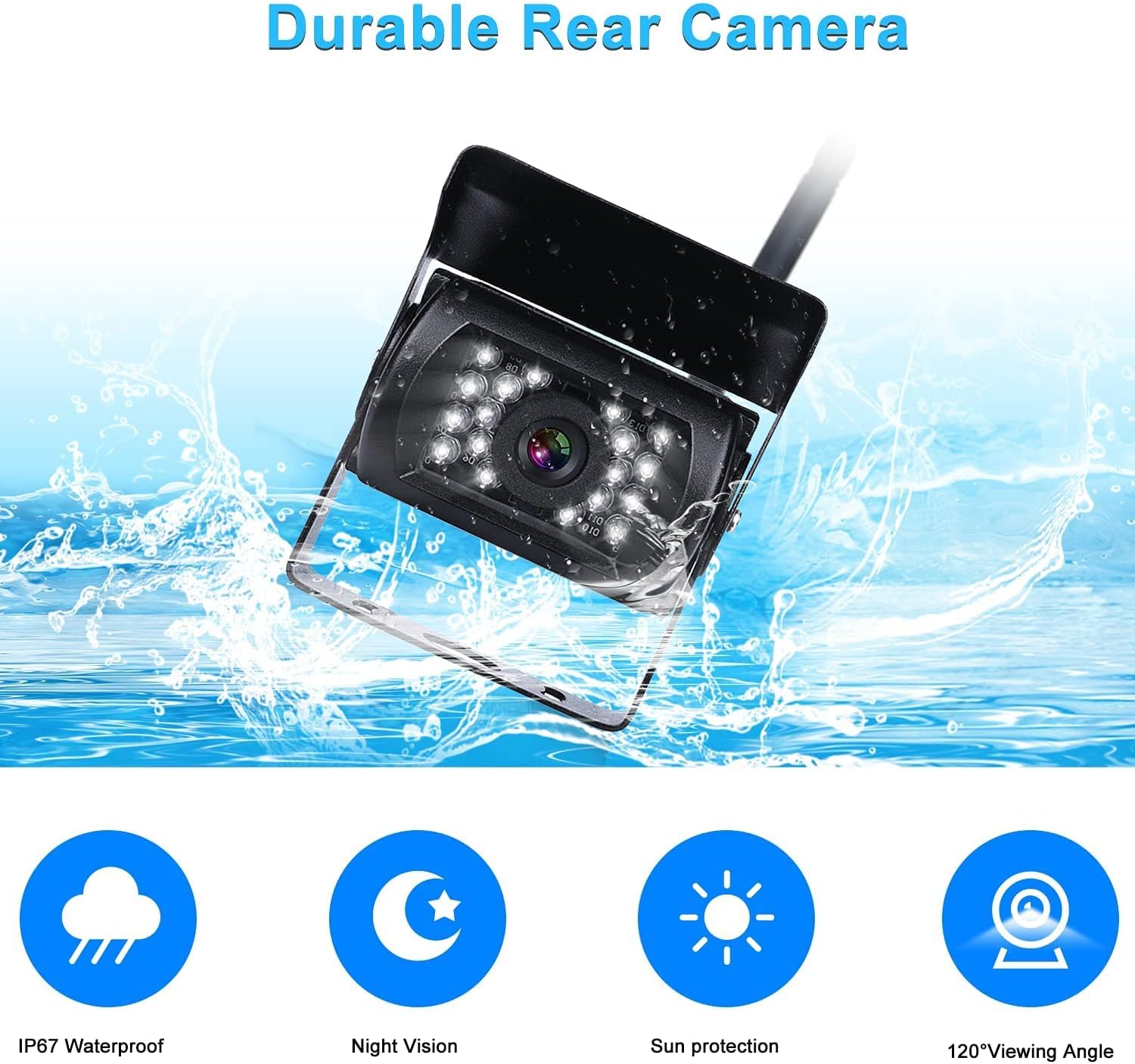 Backup Camera with Monitor Kit