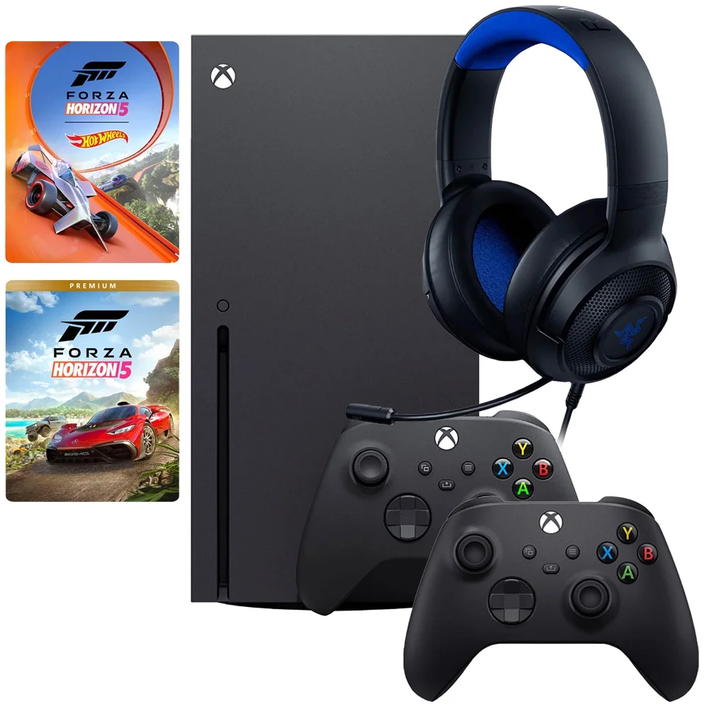 Microsoft Xbox Series X 1TB Console - Forza Horizon 5 Extra Value Bundle - Black - Curated Treasures Market