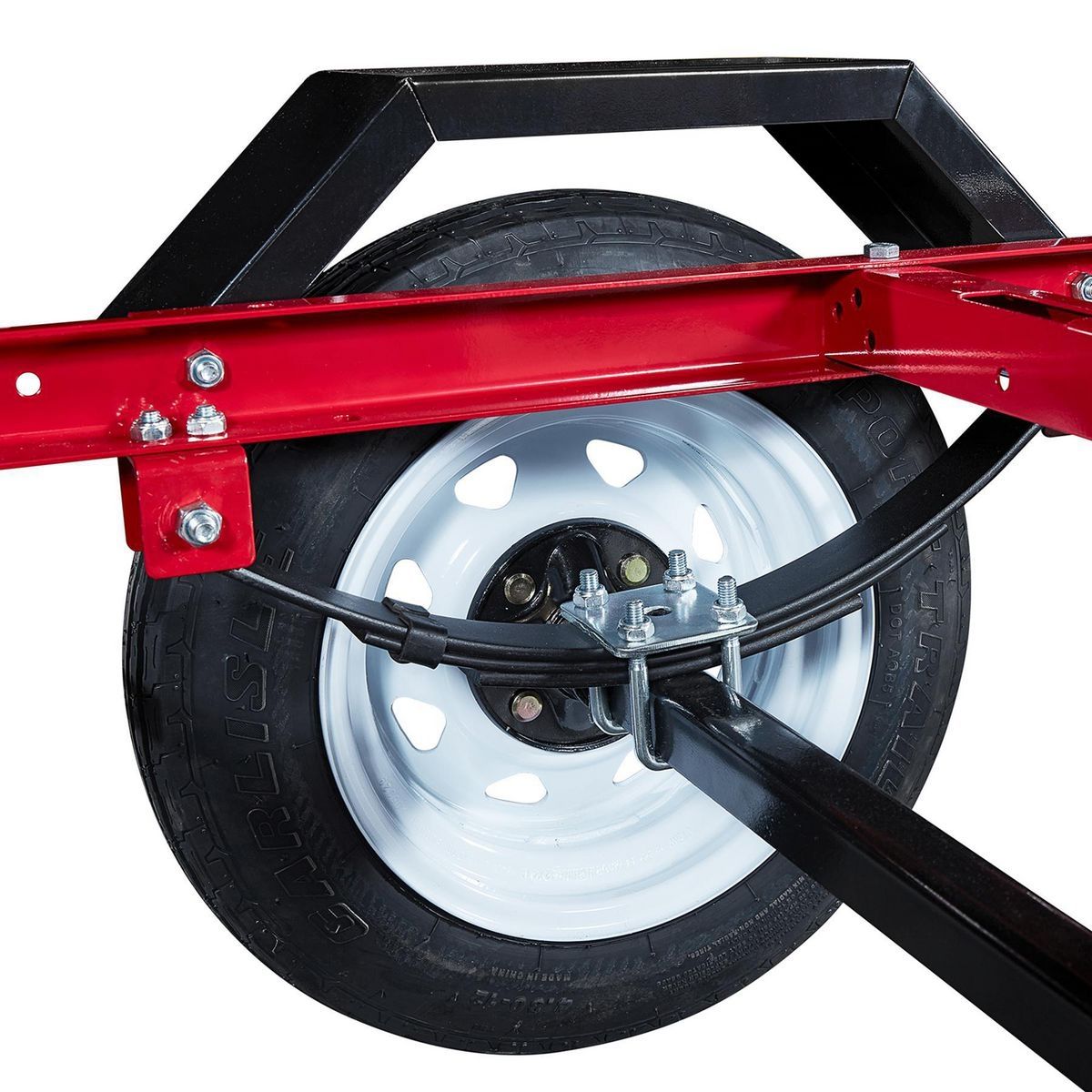 HAUL-MASTER 1090 lb. Capacity 3 ft. 4 in. x 4 ft. Utility Trailer