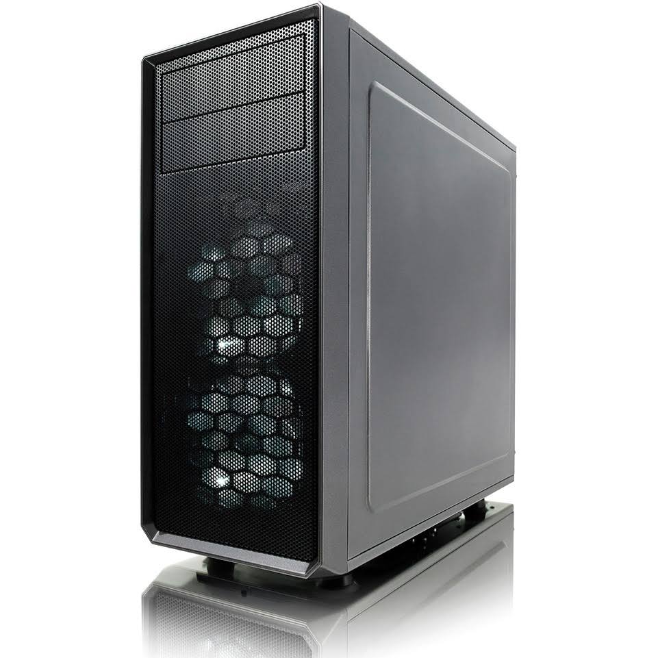Fractal Design Focus G ATX Mid Tower Computer Case - Gunmetal Gray