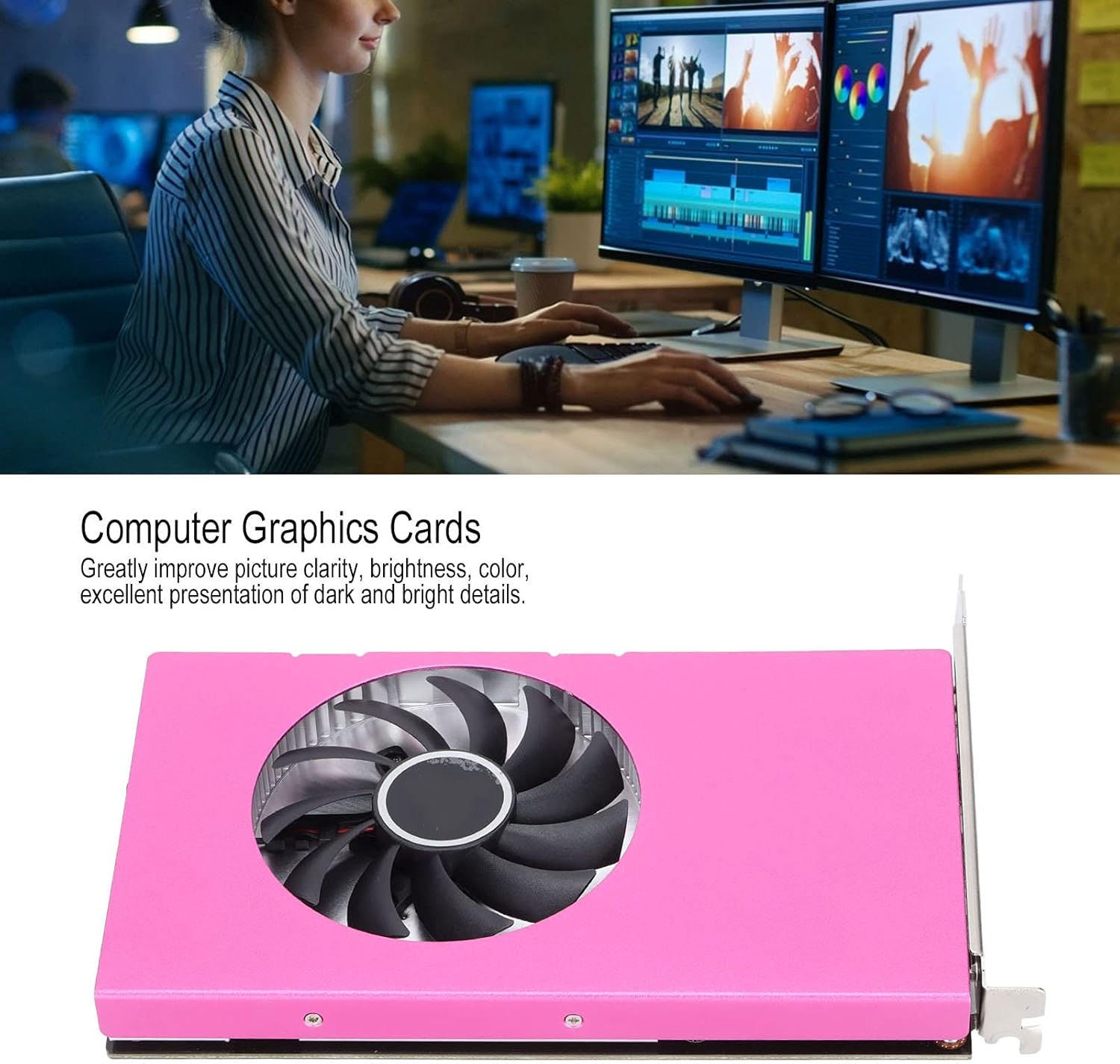 Computer Graphics Card PC Graphics Card Professional Portable for 10(64) Operating System