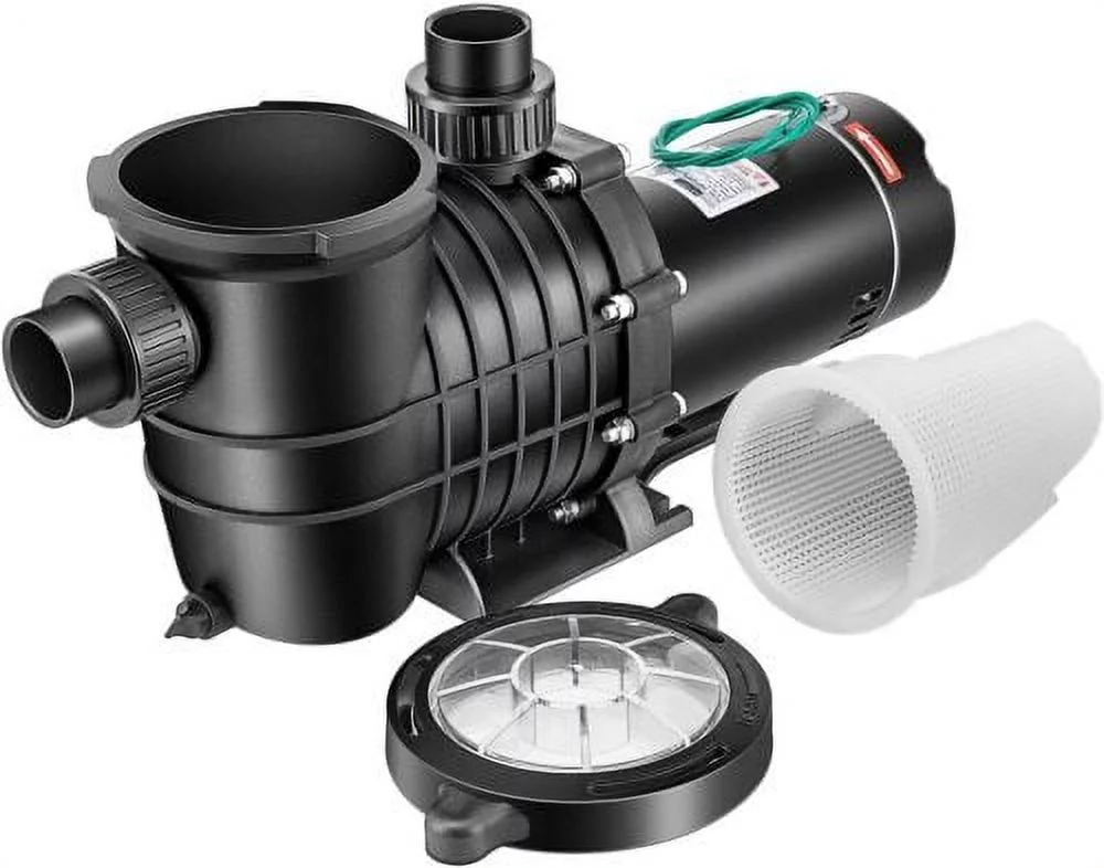 2.0HP Swimming Pool Pump Motor Hayward w/Strainer Filter In/Above Ground 7080GPH