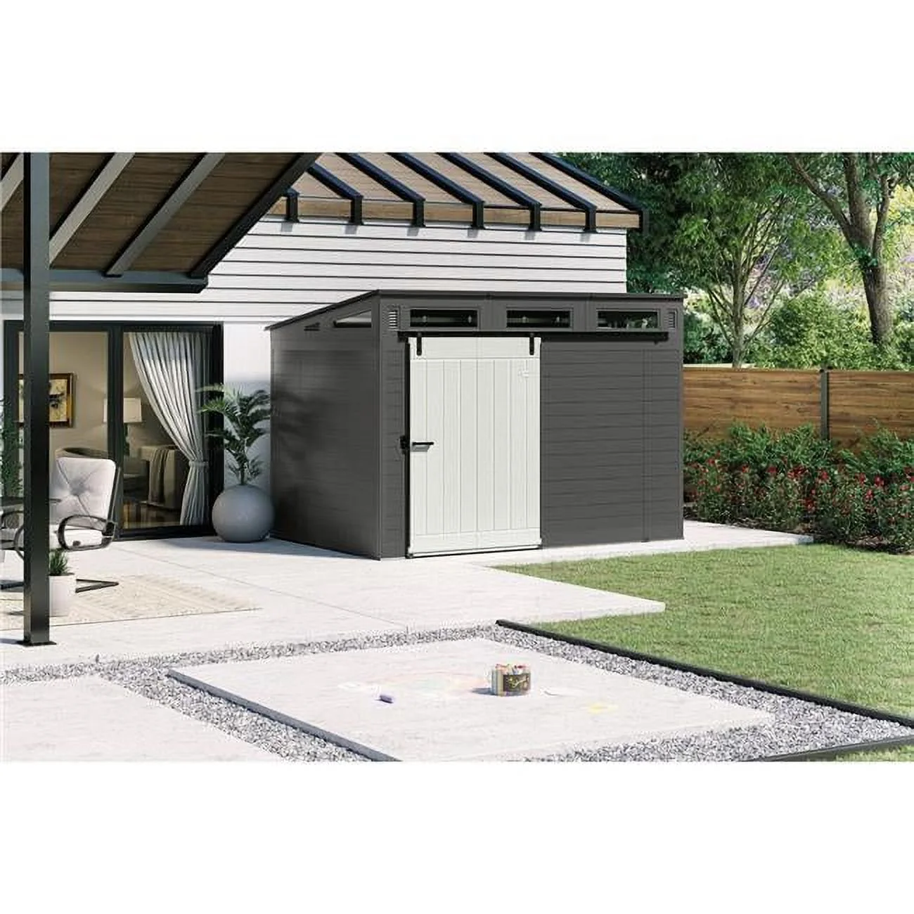 Suncast  10 x 7 ft. Barn Door Shed