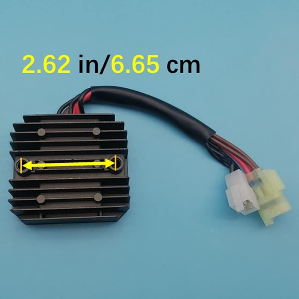 Tuzliufi Voltage Regulator Rectifier Compatible with Arctic cat Suzuki VStrom 650 SV1000 SV650 DL650 DL650A 375 400 500 TBX TRV TBX400 TBX500 TRV400