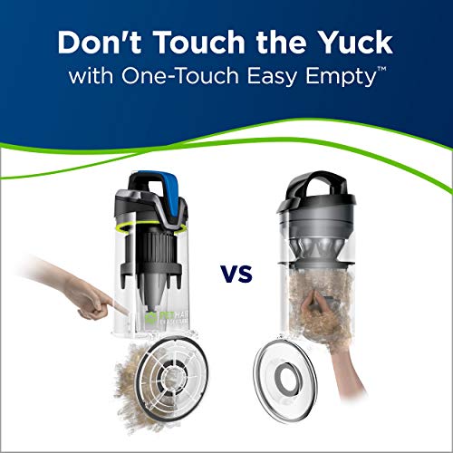 Bissell Pet Hair Eraser Turbo Lift-Off Vacuum, w/Self-Cleaning Brush Roll, HEPA Filtration