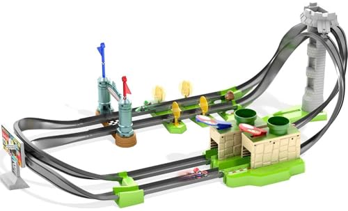 Hot Wheels Mario Kart Circuit Lite Track Set
