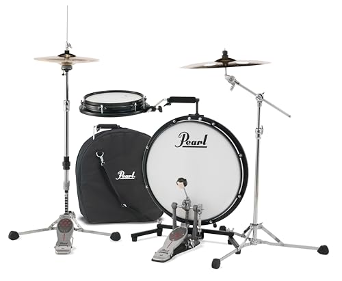 Pearl Compact Traveler Drum Set 18" Bass Drum & 10" Snare Drum with Bag (Cymbals & Hardware Sold Separately)*