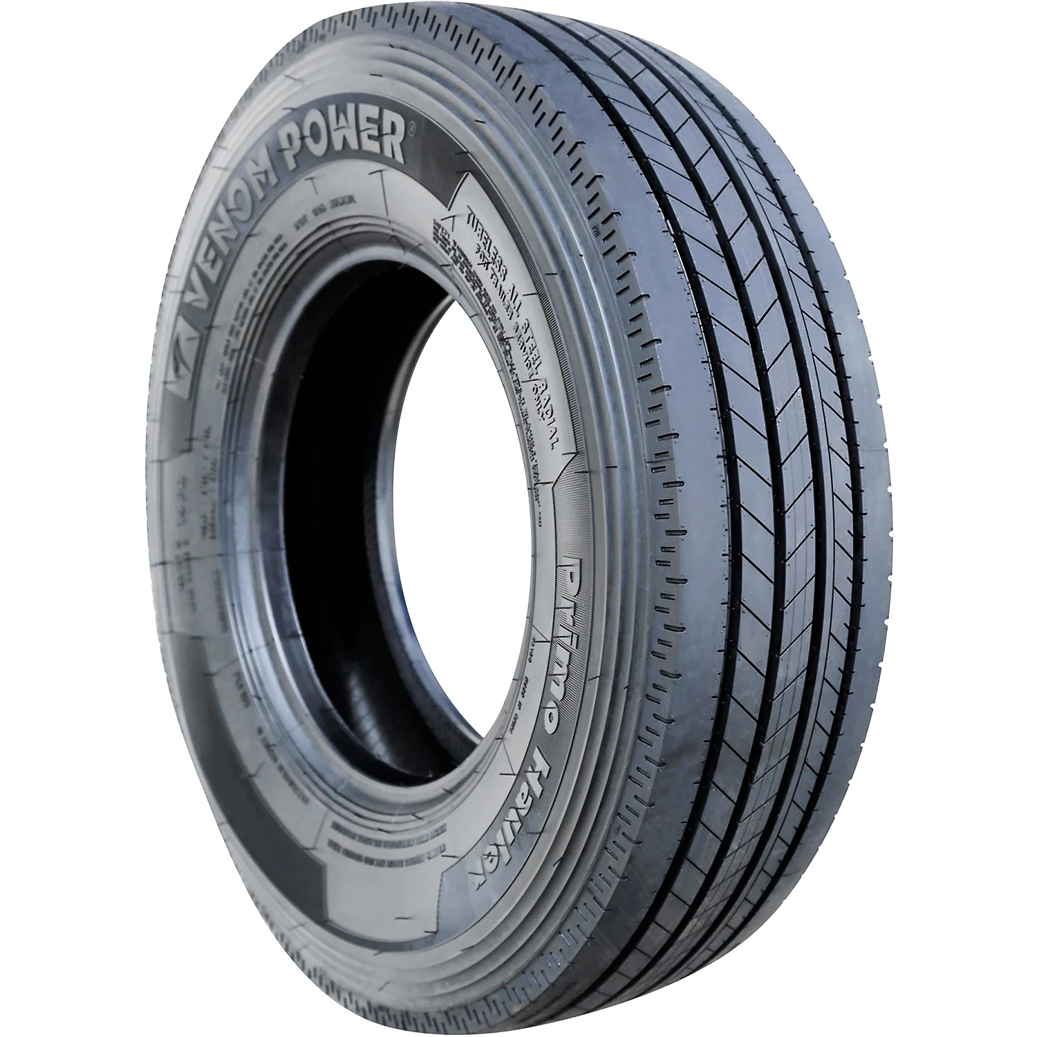 Set of 4 (FOUR) Venom Power Primo Hauler All Steel ST 235/85R16 Load G (14 Ply) Trailer Tires - Radiant Selections