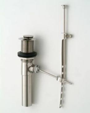 Jaclo 839-SB Fully Polished u0026 Plated Pop-Up Lavatory Drain Satin Brass