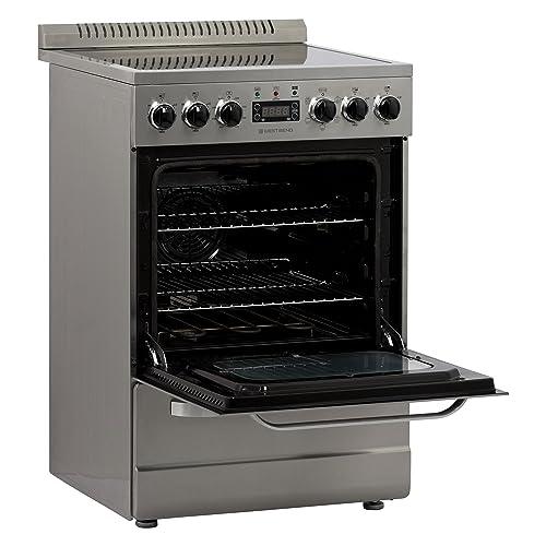 West Bend WB240GRPSS Gas Range Oven, Metallic
