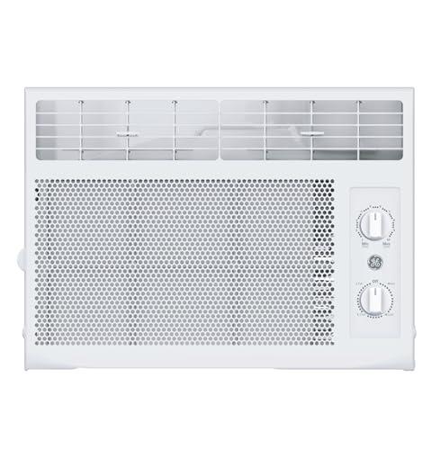 GE Window Air Conditioner Unit, 6,000 BTU for Small Rooms up to 250 sq ft. with Adjustable Fan and Cooling Settings