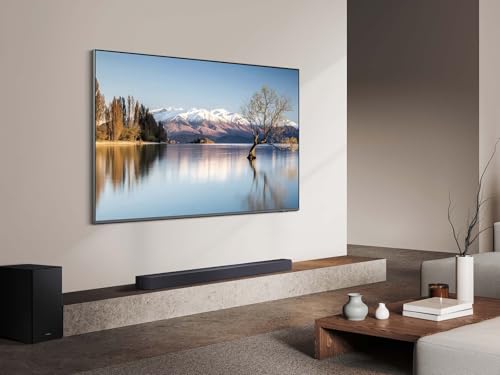 SAMSUNG Q990D 11.1.4ch Soundbar w/Wireless Dolby Atmos Audio, Rear Speaker Included, Q-Symphony, SpaceFit Sound Pro, Adaptive Sound