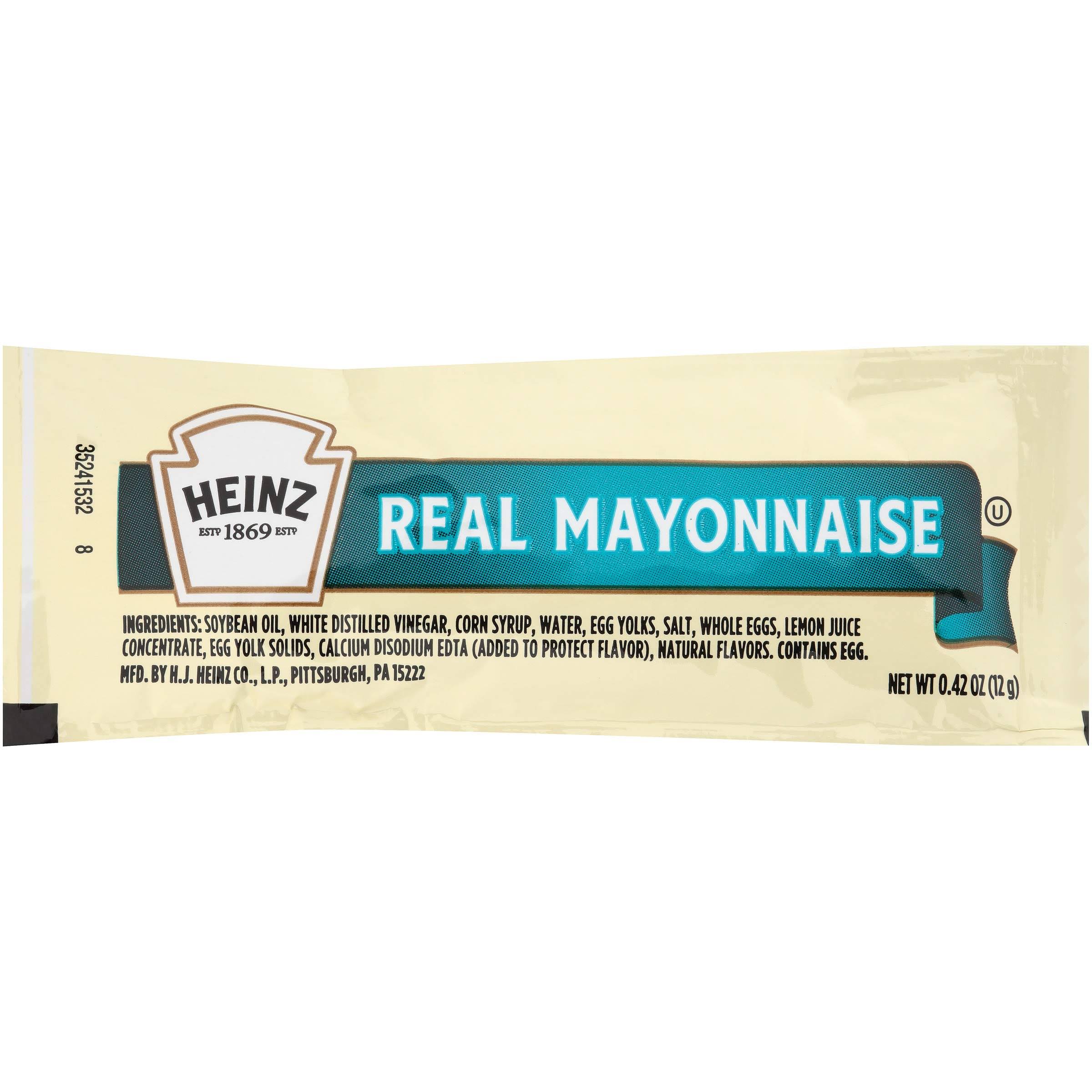 Heinz Single Serve Real Mayonnaise (500 ct Casepack)