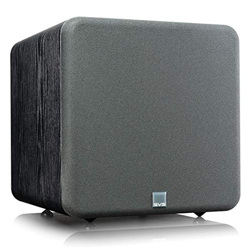 SVS SB-1000 Pro 10 Inch Sealed Subwoofer with SoundPath Wireless Audio Adapter (Black Ash)