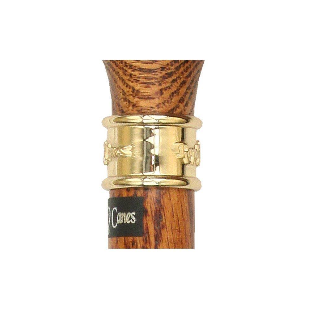 Royal Canes Genuine Fritz Oak Handle with Oak Shaft Walking Cane
