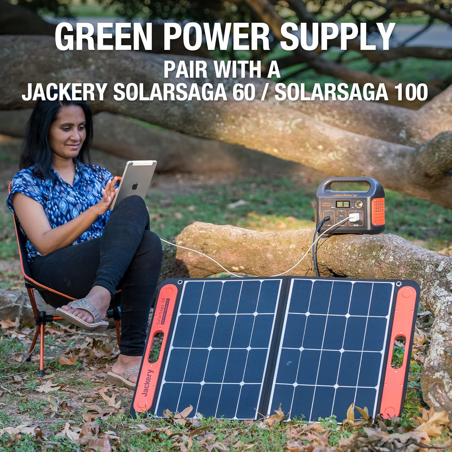 Jackery Portable Power Station Explorer 240, 240Wh Backup Lithium Battery, 110V/200W Pure Sine Wave AC Outlet
