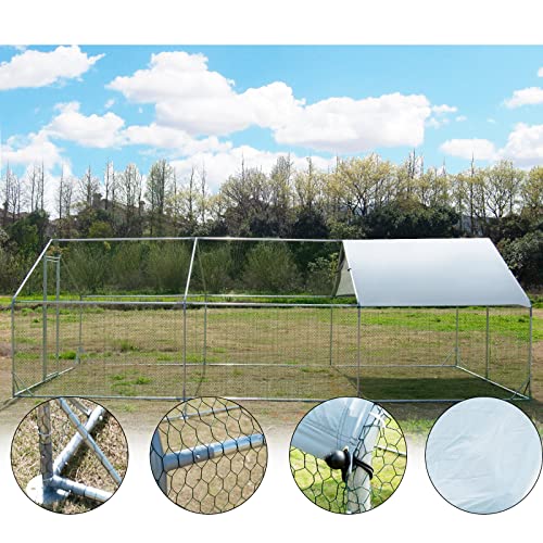 Large Metal Chicken Coop