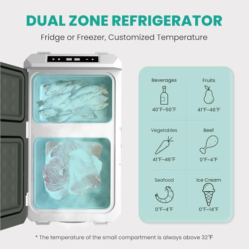 Alpicool 12V Refrigerator Freezer