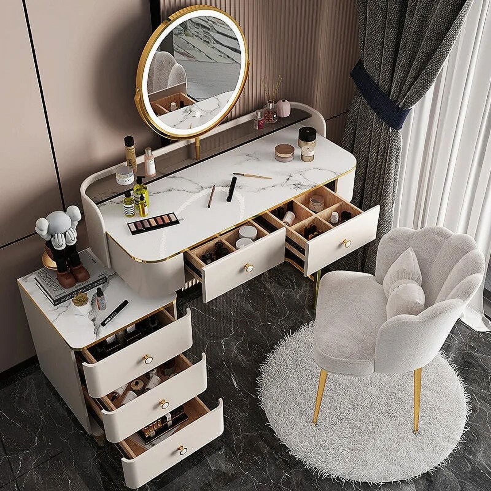 Multifunctional Storage Cabinet Bedroom Dressing Table Furniture Bedroom Dressers Dressers Tocador Maquillaje Home Furniture