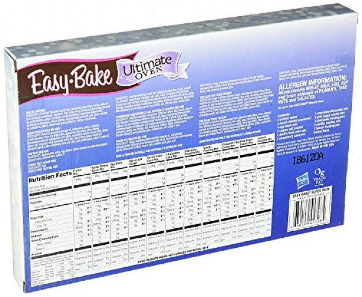 Easy Bake Oven + Star Edition Ultimate Super Pack Refill Set.