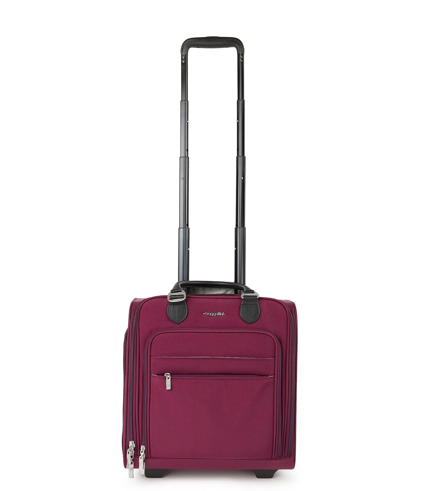 Baggallini 2 Wheel Under Seater Carry-On - Eggplant