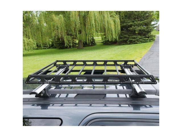 Apex Rb-7206 Slim Low-Profile Car Roof Rack Camping Cargo Basket