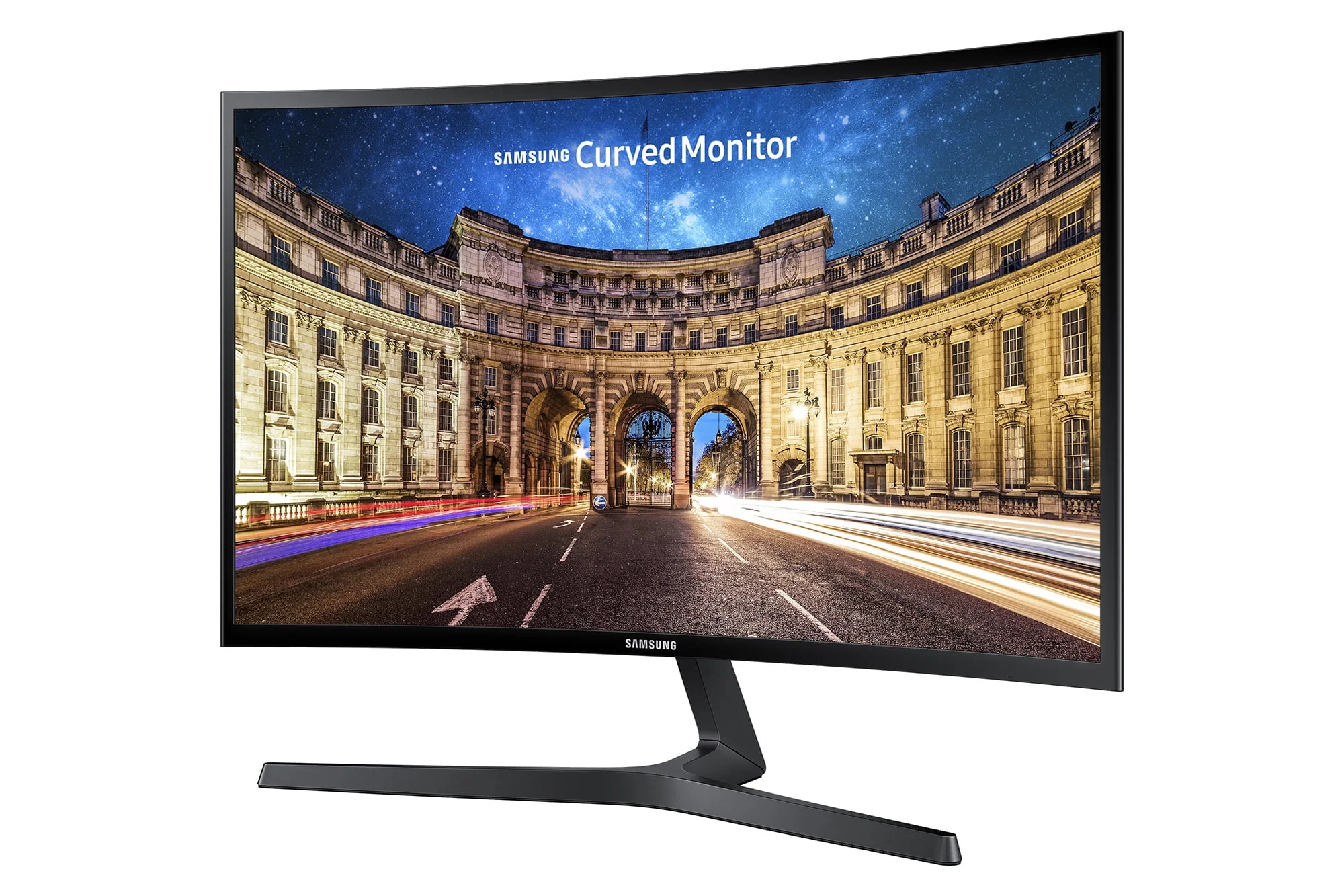 SAMSUNG 27 Class Curved 1920x1080 VGA HDMI 60hz 4ms AMD FREESYNC HD LED Monitor - LC27F396FHNXZA