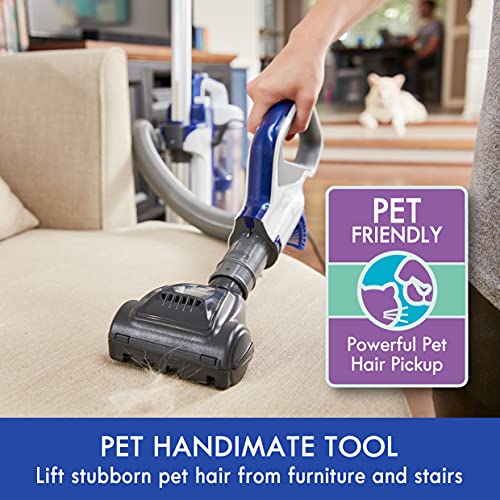 Kenmore DU5092 Bagless Upright Vacuum Lift-Up Carpet Vacuum Cleaner 2-Motor Power Suction with Hair Eliminator Brushroll, Pet Handi-Mate, 2L