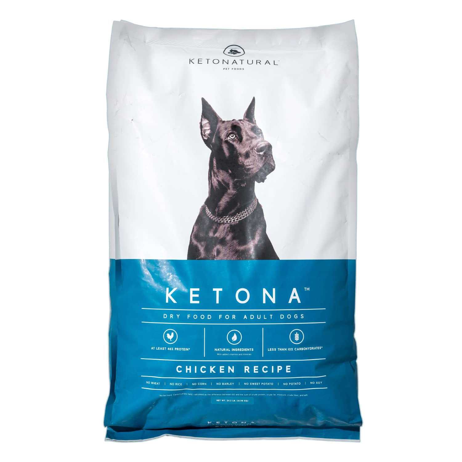 Ketona Chicken Recipe Adult Dry Dog Food Natural Low Carb High Protein - Pet Supplies online store