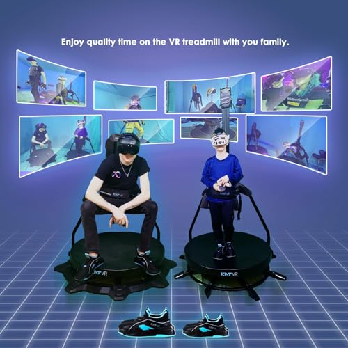 KAT Walk C2 CORE VR Treadmill | 360° Omnidirectional Walking Pad for Immersive Gaming & Home Fitness | Compatible with SteamVR, Oculus