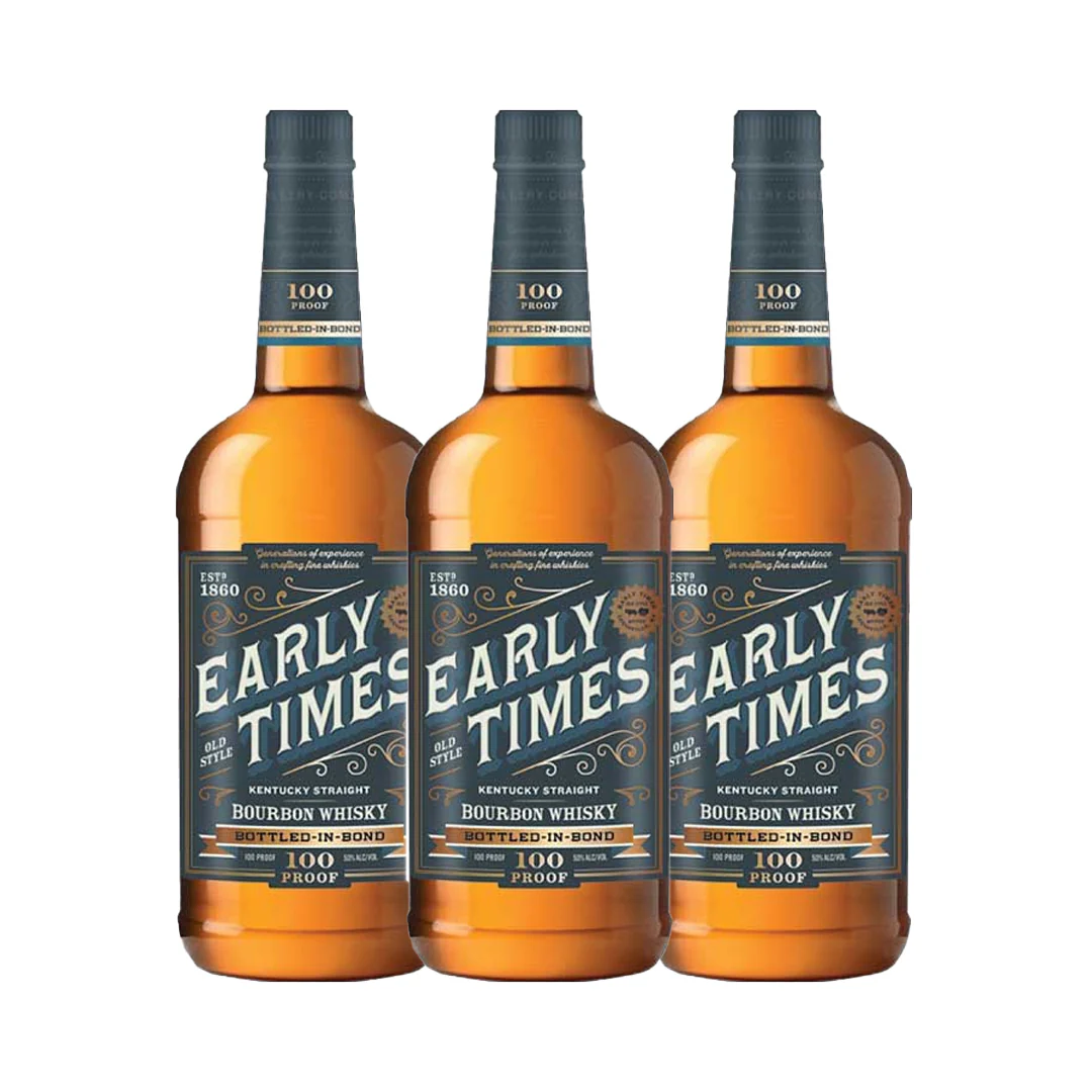 Early Times Bottled In Bond Bourbon 1 Liter Combo - Nestor Liquor