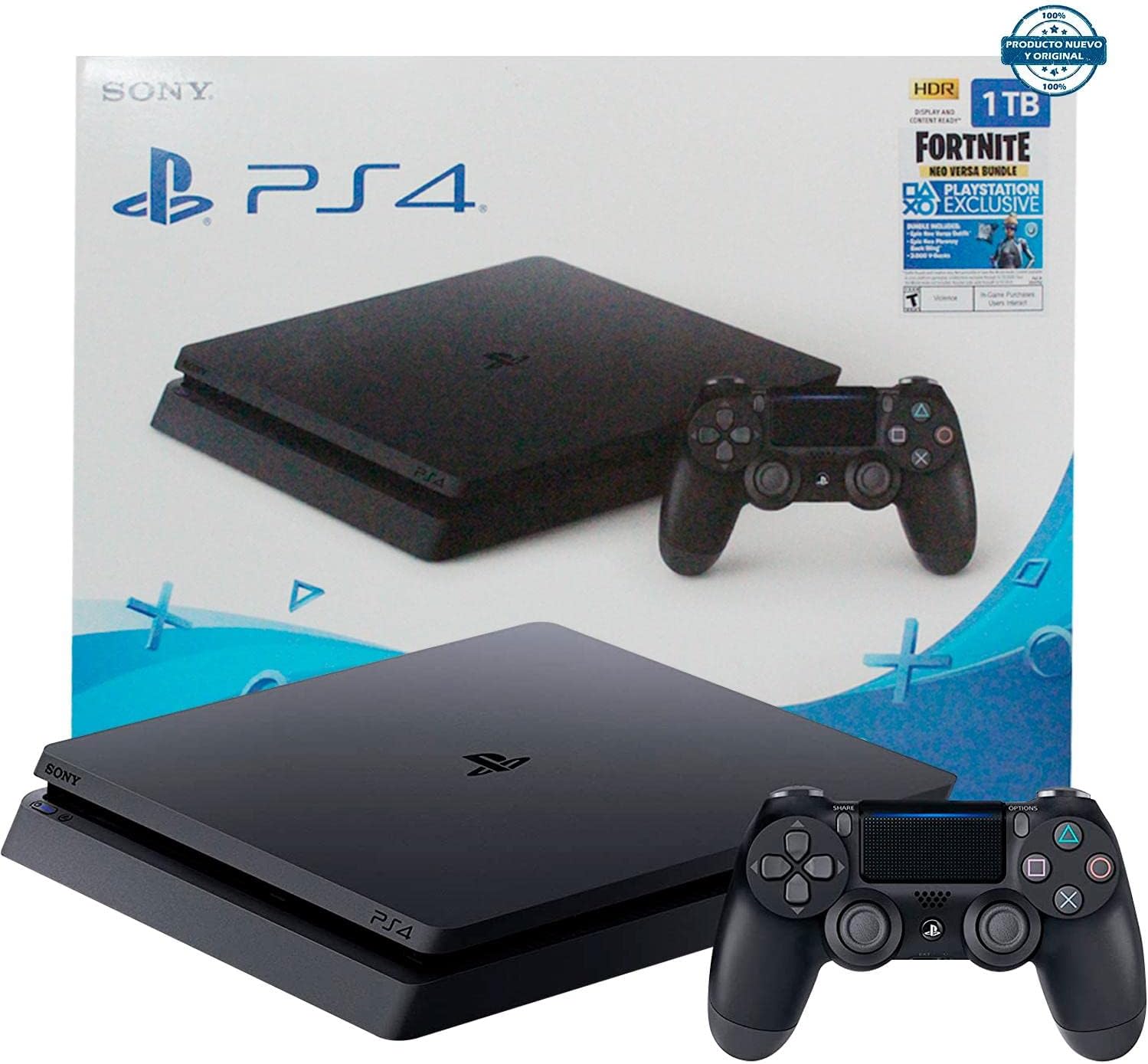 PlayStation 4 Slim 1TB Console - Fortnite Bundle