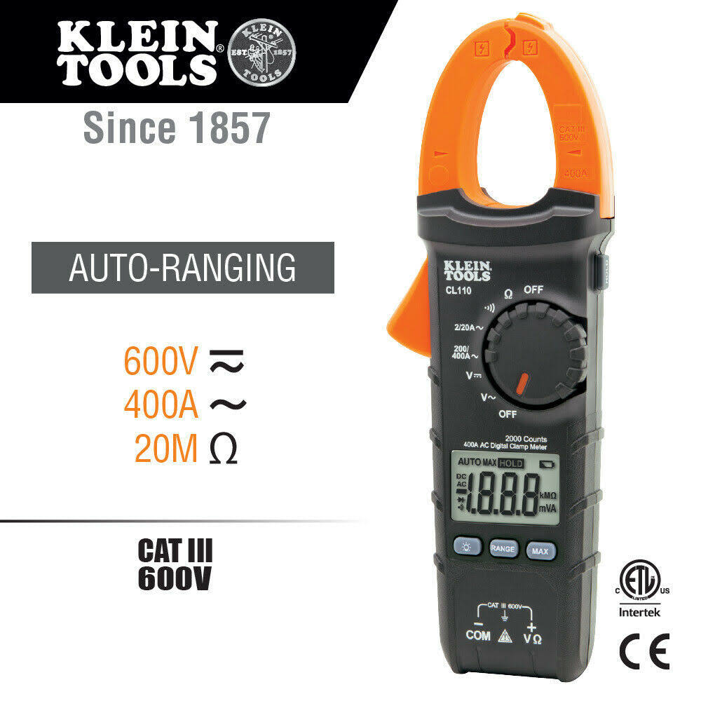 Klein Tools CL110KIT Electrical Maintenance and Test Kit