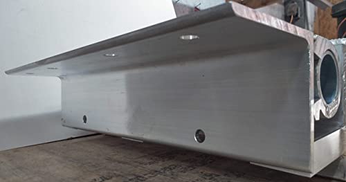Folding Boat Boarding Platform Dock Step Dock Extension Ramp for Boat Lifts, Silver, Modern Aluminum