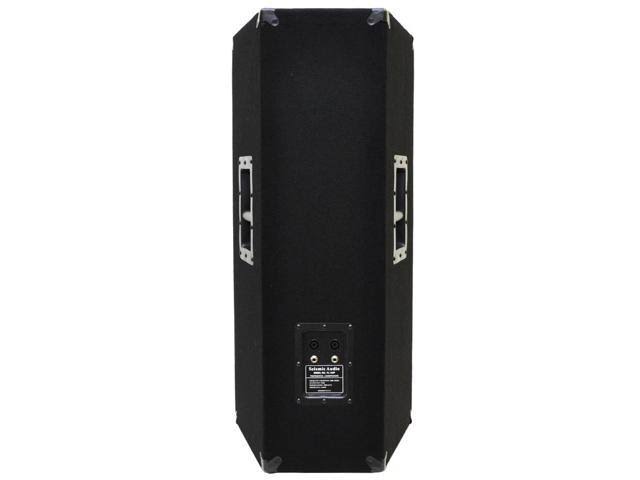 Seismic Audio Pair of Dual Premium 12x22 Pa/dj Speaker Cabinets with Titanium Horns - New - FL-122P