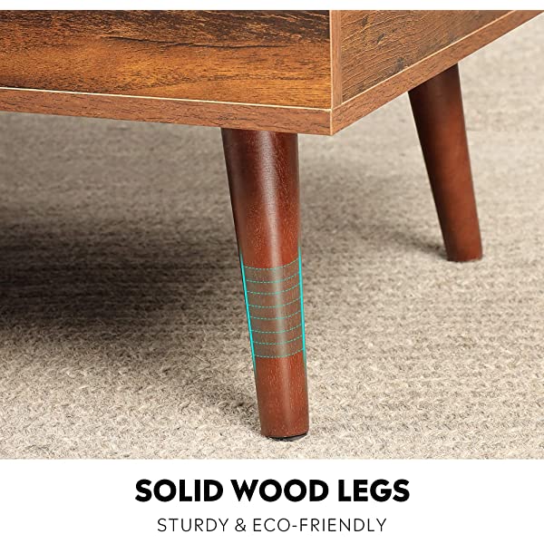 WLIVE Wood Lift Top Coffee Table with Hidden Compartment and Adjustable Storage Shelf, Lift Tabletop Dining Table for Home Living Room, Office