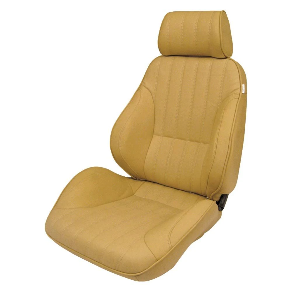 Procar 80-1000-54R-XL Rally XL Series Racing Seat, Beige, Vinyl, Passenger Side
