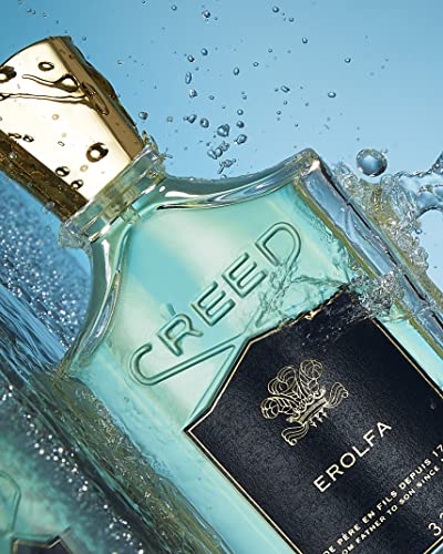 Creed Erolfa, Luxury Perfume for Him & Her, Aromatic Foug&egrave;re, Marine & Floral Fragrance, 100ML / 3.3 Fl Oz