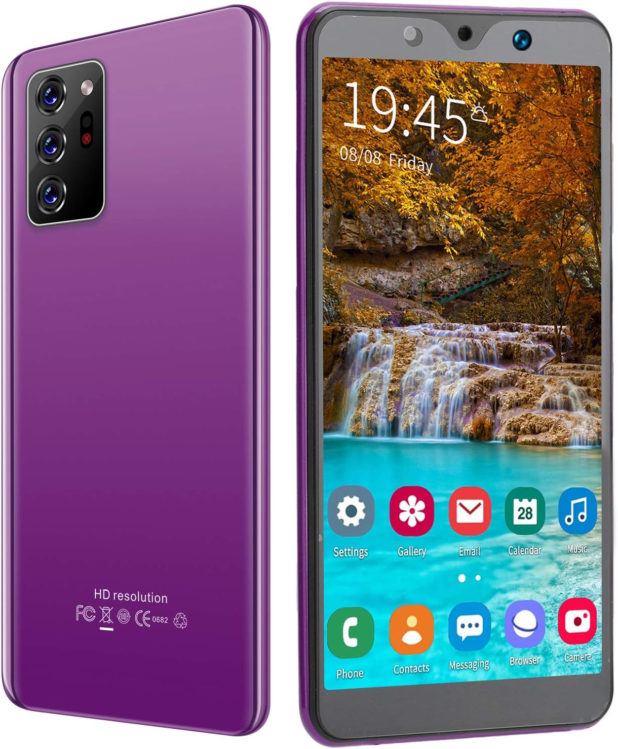 Unlocked Smartphones,Note30 Plus 5.72in Dual SIM Unlocked Cell Phone,1GB RAM + 8GB ROM,2MP+5MP Dual Camera
