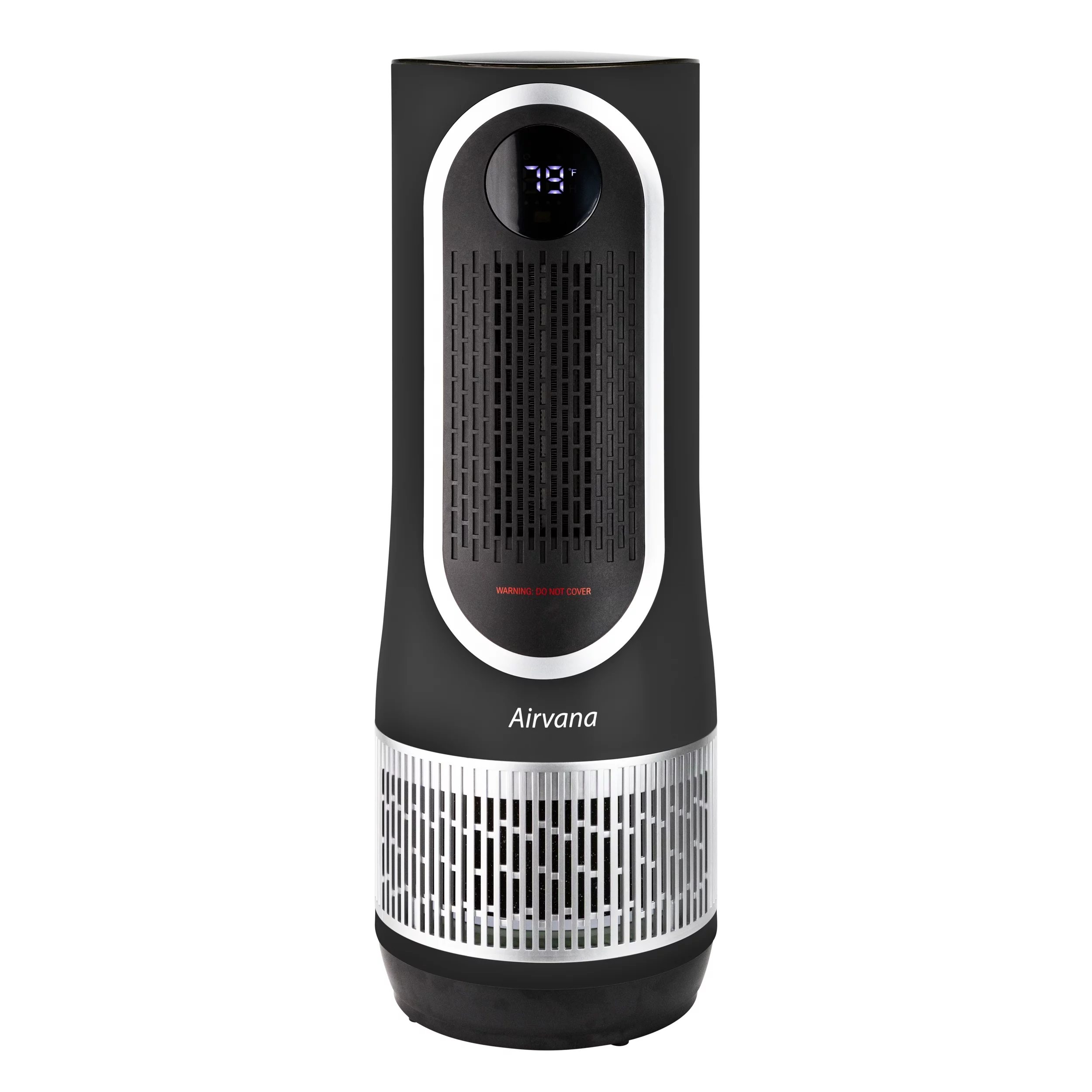 Airvana 3-in-1 Clean Heat Air Purifier/Heater/Fan, Black