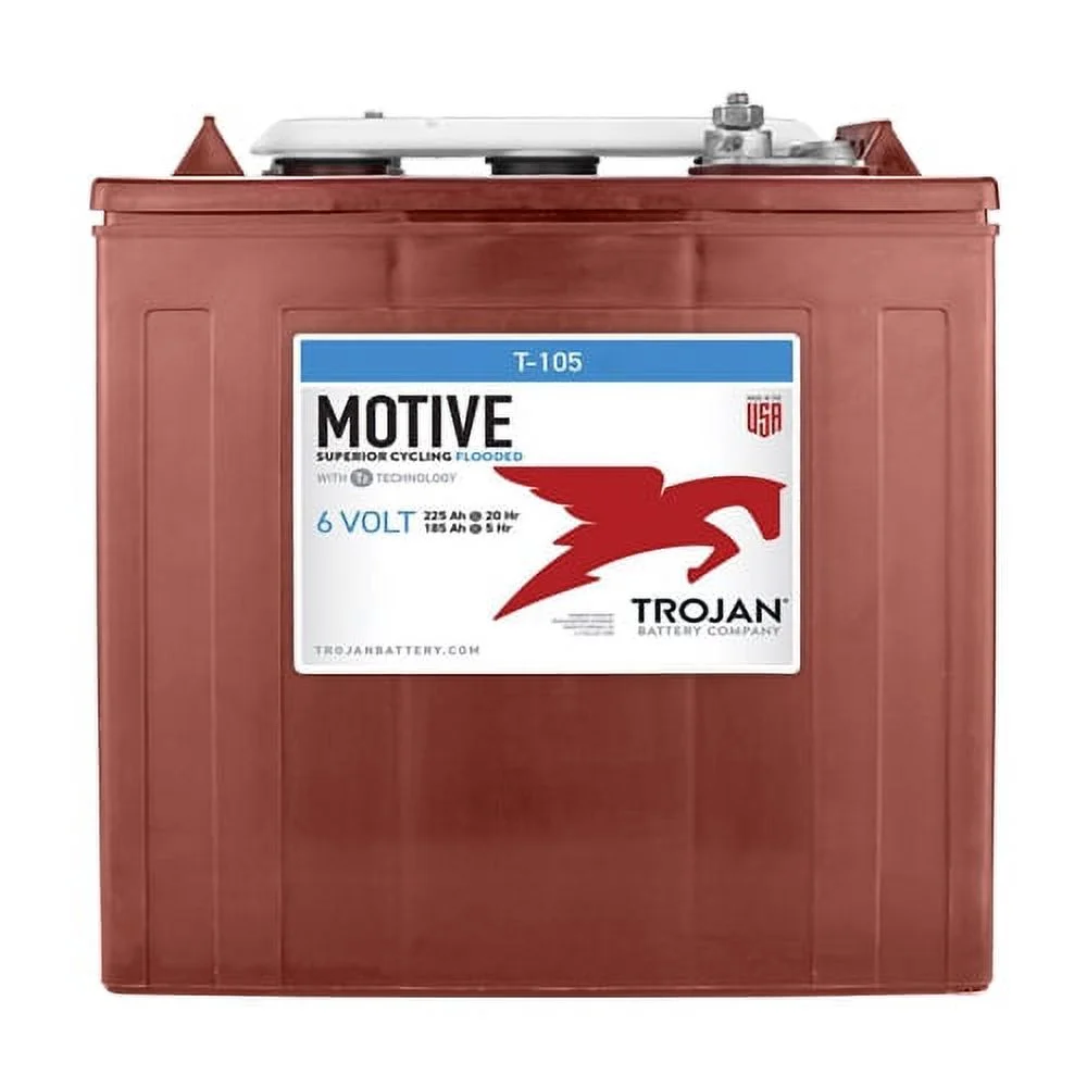 Trojan T-105 6 Volt Golf Cart Battery RV marine solar deep cycle X4