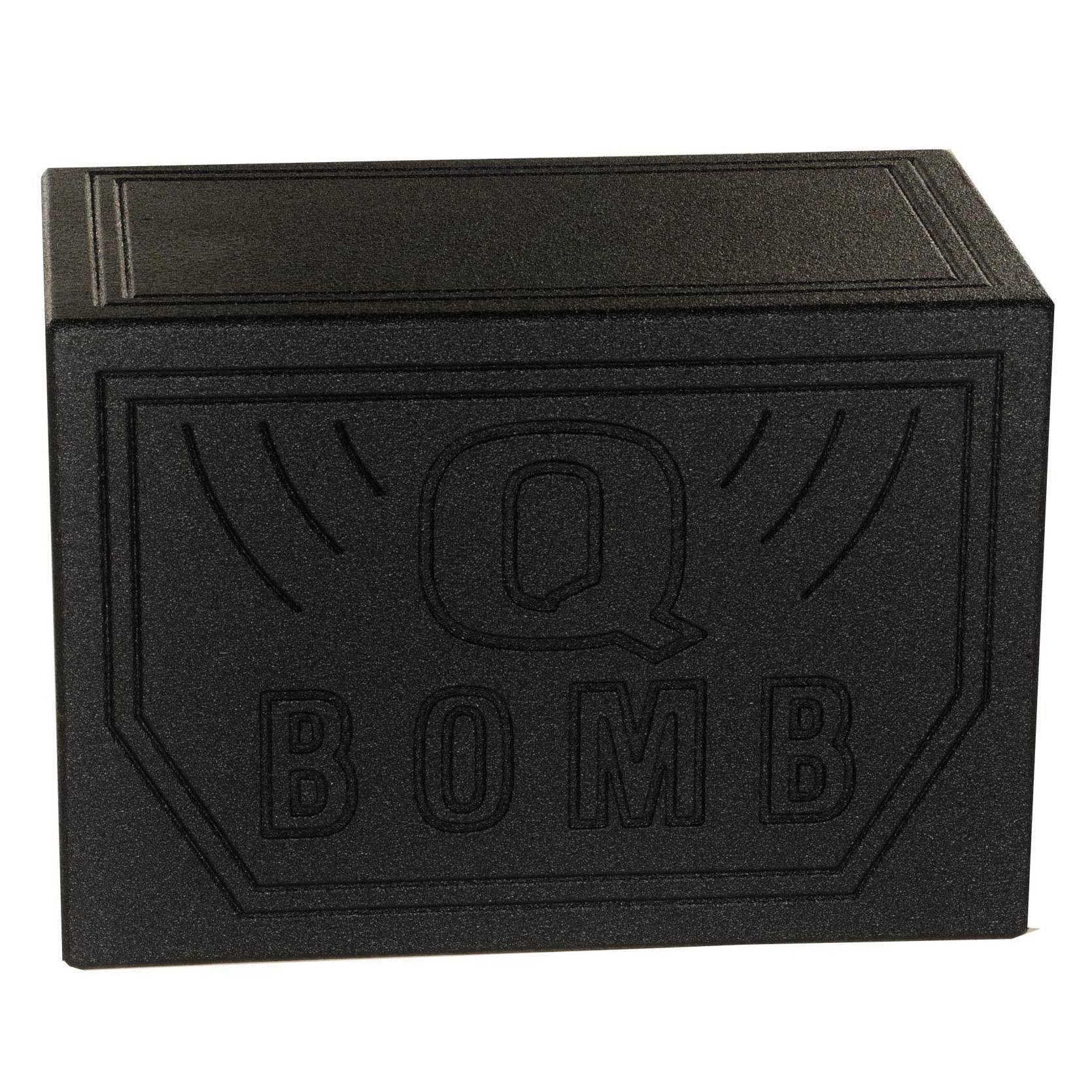 Qpower Qbomb8vl Single 8 inch Vented Ported Car Subwoofer Sub Box Enclosure