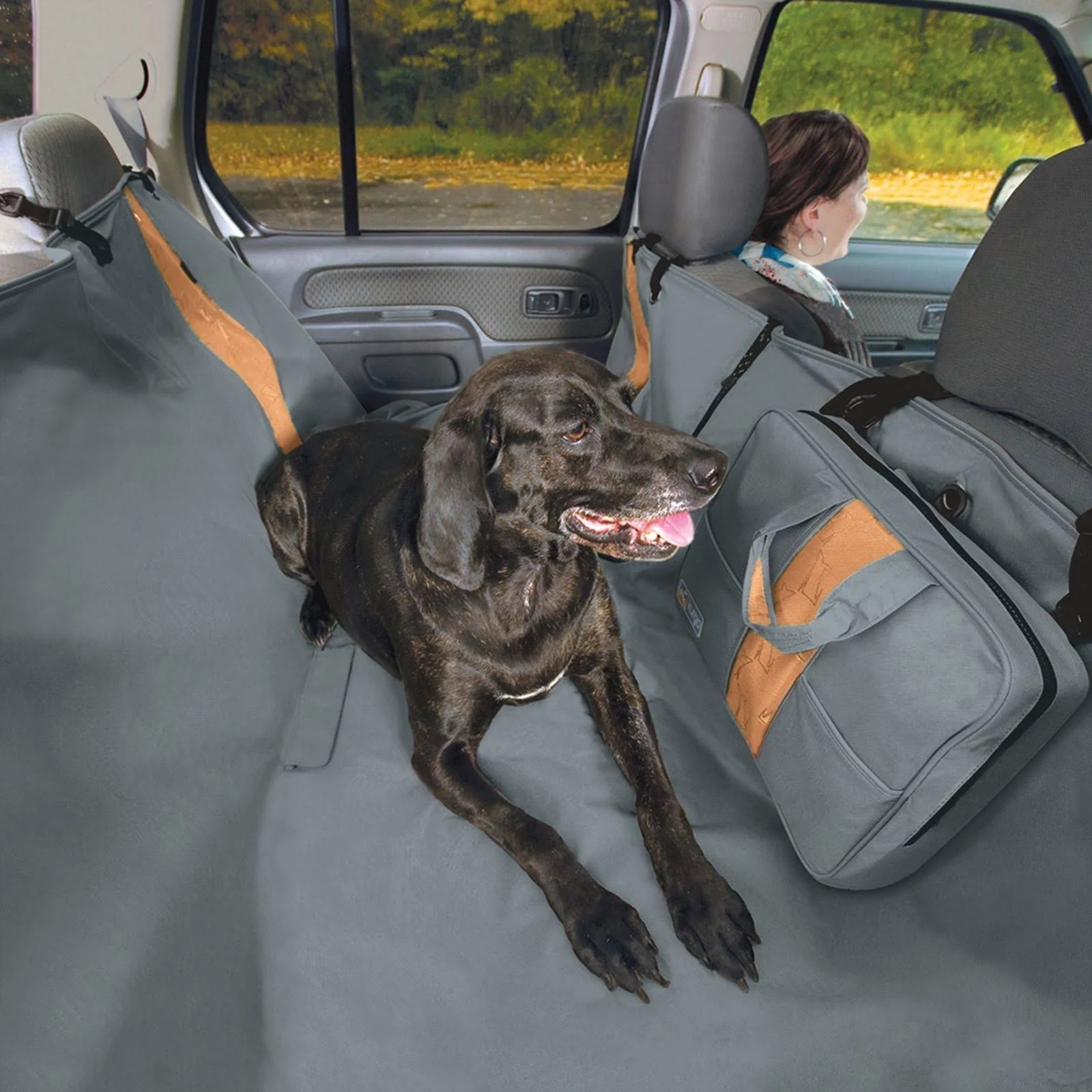 Kurgo Wander Dog Hammock Style Seat Cover for Pets, Pet Seat COVER, Dog Car Hamm