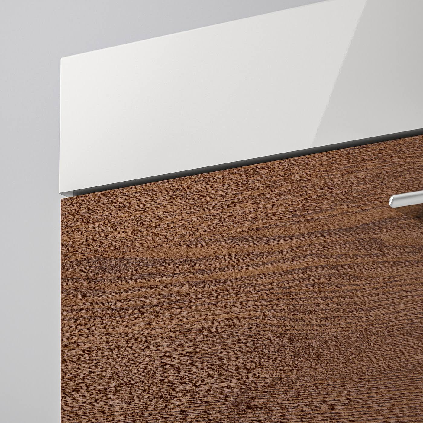 IKEA - GODMORGON / BRÅVIKEN Sink Cabinet with 2 Drawers, Brown Stained Ash effect/Brogrund Faucet, 31 1/2x18 7/8x26 3/4 29305185