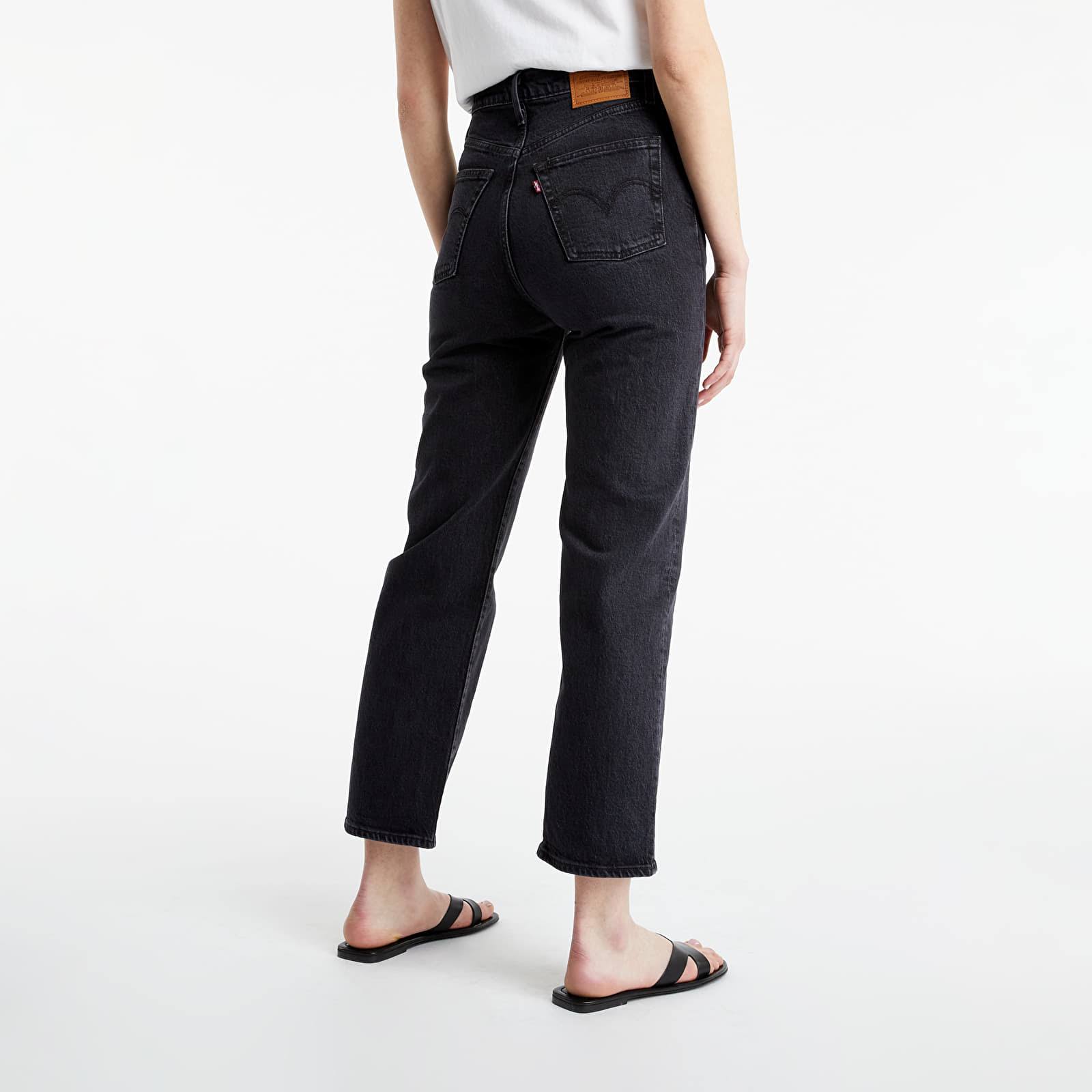 Levi&s Ribcage Straight Ankle Blacks