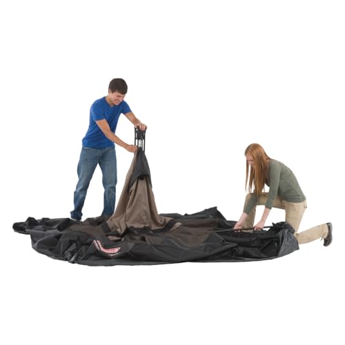 Coleman Instant Tent with 1-Minute Setup, 4/6/8/10 Person Tent with Pre-Attached Poles, Air Vent, & Carry Bag