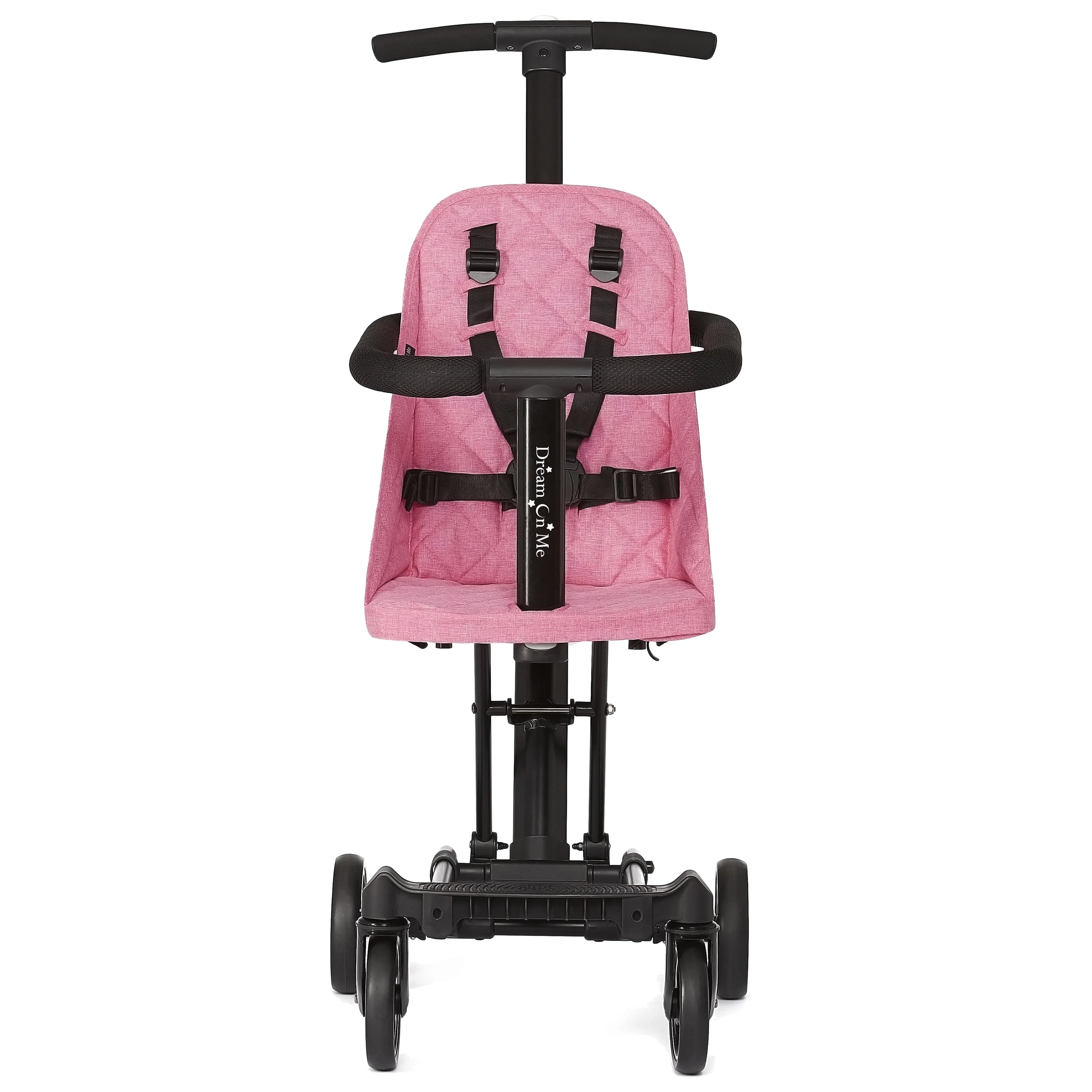Dream On Me Coast Rider | Travel Stroller | Lightweight Stroller | Compact | Portable | Vacation Friendly Stroller, Black
